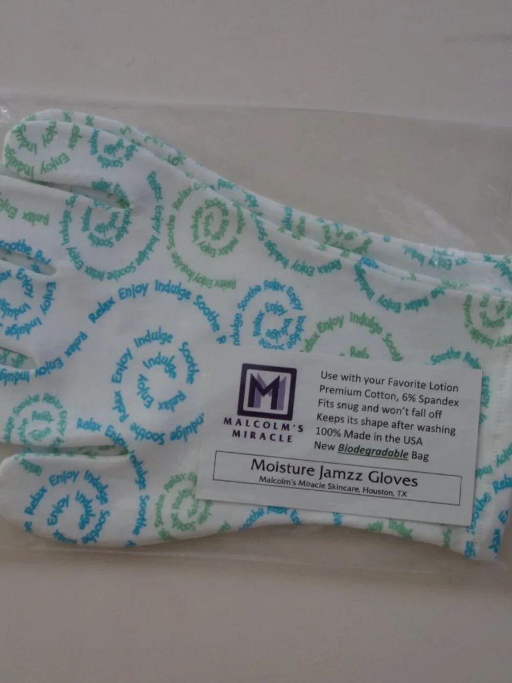 Moisture Jamzz Gloves MALCOLM'S MIRACLE 100% MADE IN USA